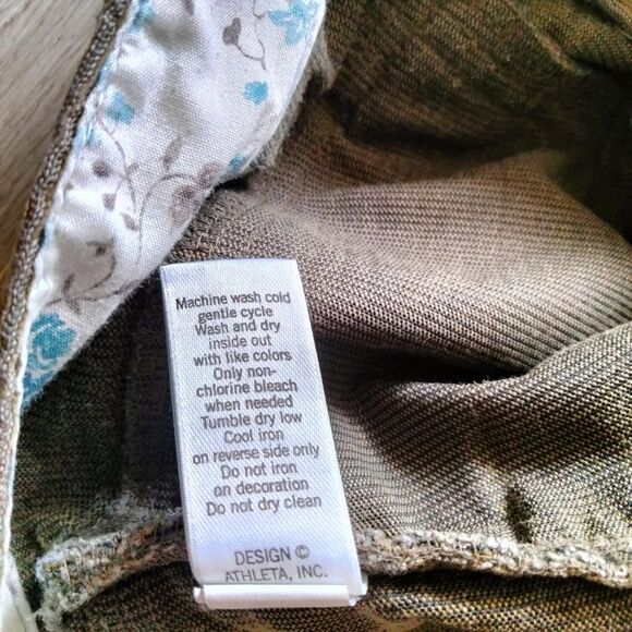 Athleta Low Rise Corduroy Pants Bootcut Size 4 - Picture 9 of 9